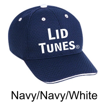 Lid Tunes Pro Mesh Sandwich Visor Cap